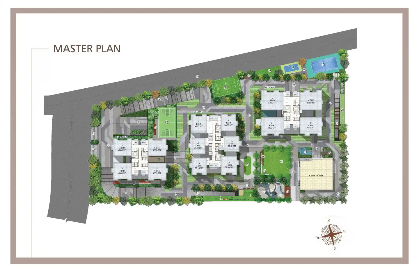 AIPL Dreamcity Ludhiana master plan layout
