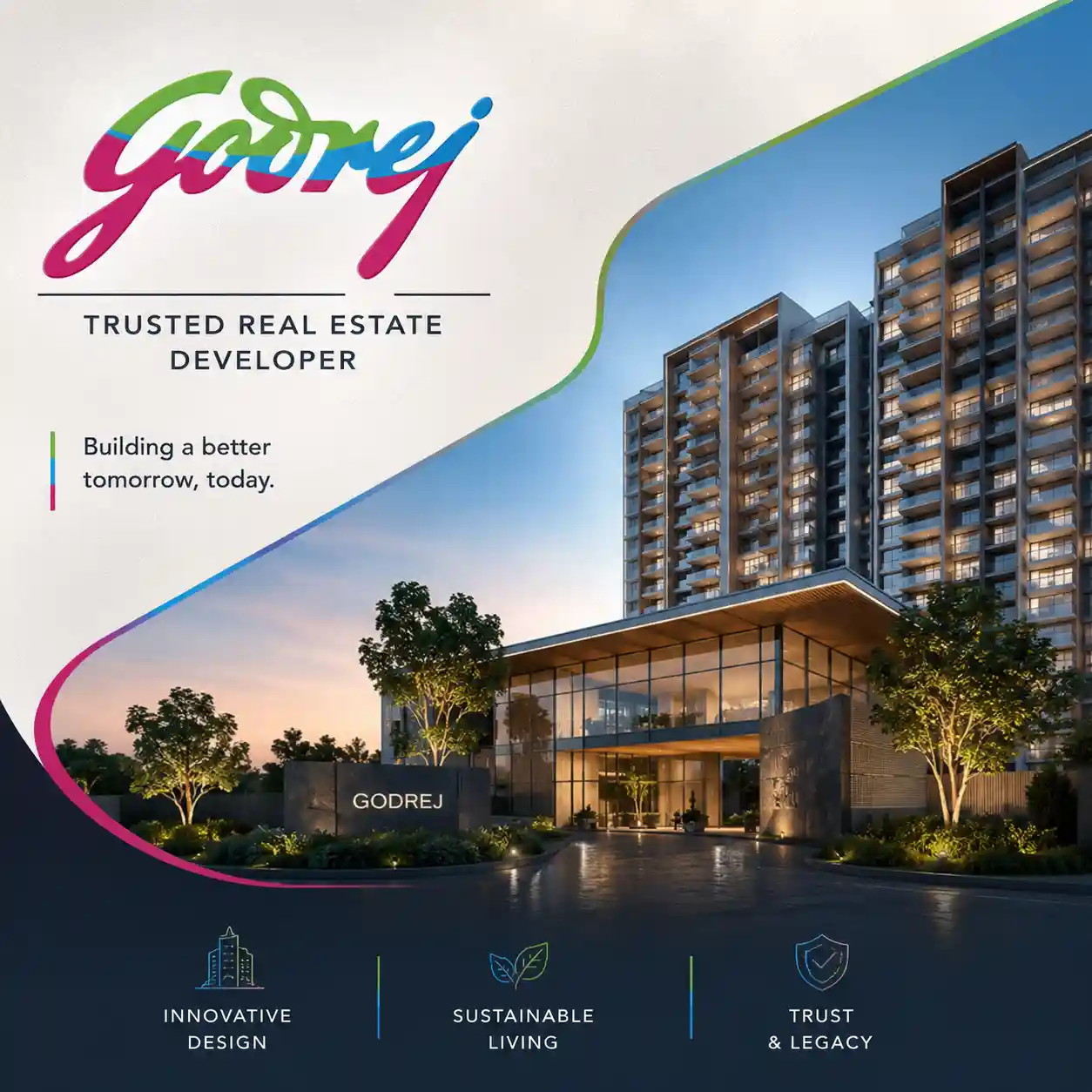 Godrej official logo for Chandigarh projects