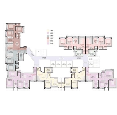Hero Homes Sector 99 Phase 3 2 BHK Apartment Layout
