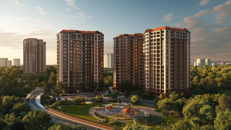 Sushma Valencia - 3 BHK independent floors in Zirakpur Chandigarh