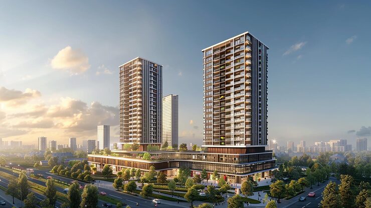 Motiaz Blue Ridge Zirakpur under construction 3 BHK apartments